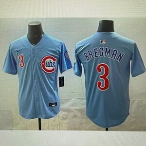 Alex Bregman Stitched Blue Jersey🤍